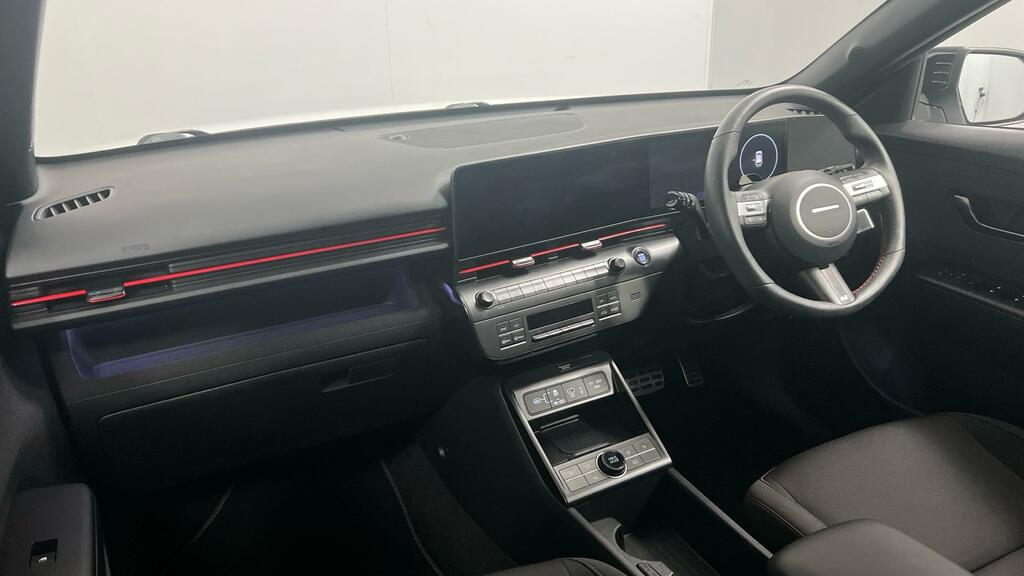 Hyundai Kona 1.6 H-gdi N Line Suv Hybrid Dct Euro 6 HS24WNH White #2
