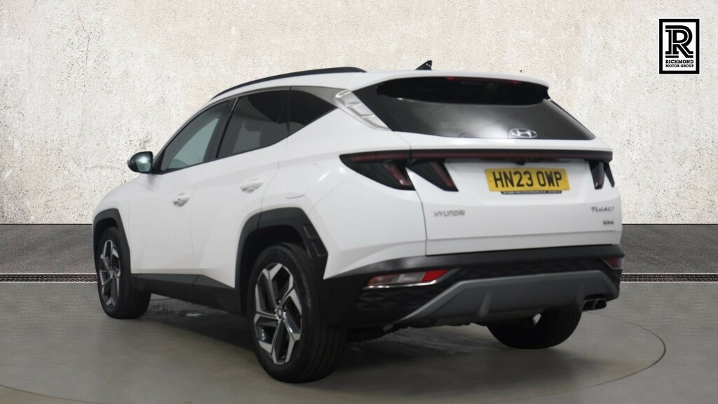 Hyundai Tucson 1.6 H T-gdi Premium Suv Hybrid Eur White #3