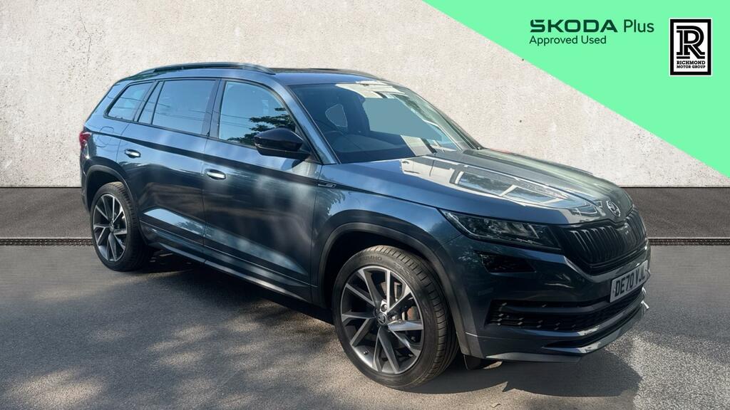 Skoda Kodiaq 2.0 Tdi Sportline Suv Dsg 4Wd Euro 6 S DE70VJL Grey