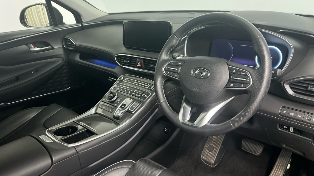 Hyundai Santa Fe 1.6 H T-gdi Ultimate Suv Hybrid Eu HT23YCC Black #6