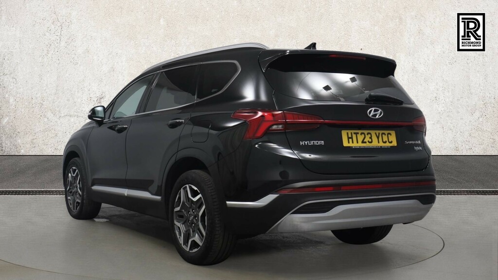 Hyundai Santa Fe 1.6 H T-gdi Ultimate Suv Hybrid Eu HT23YCC Black #3