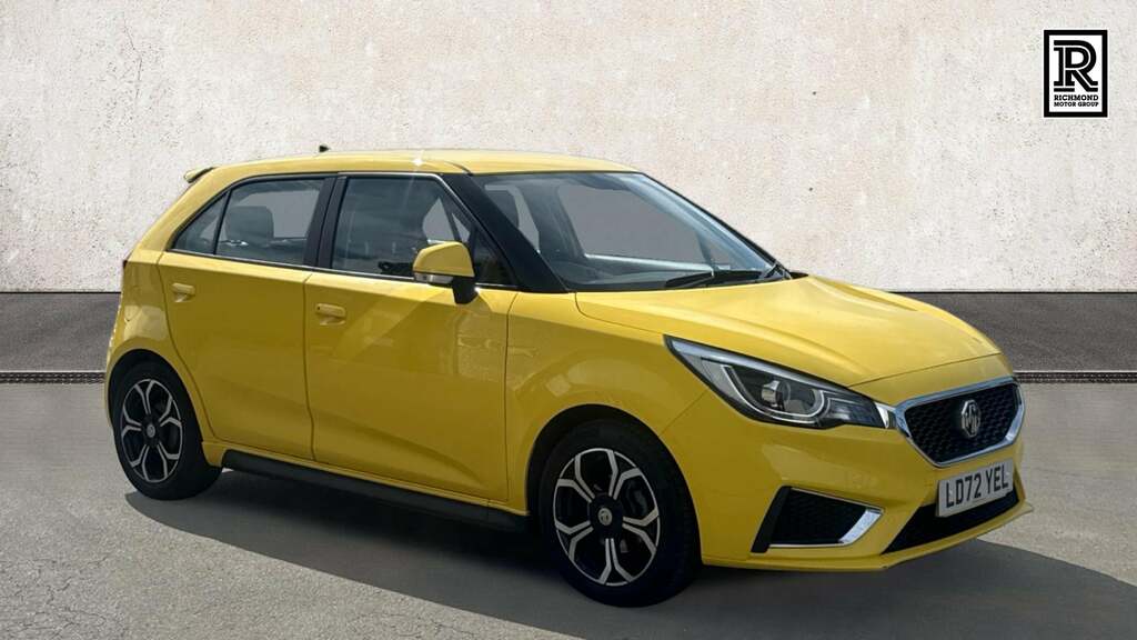 MG MG3 1.5 Vti-tech Exclusive Nav Hatchback Ma Yellow