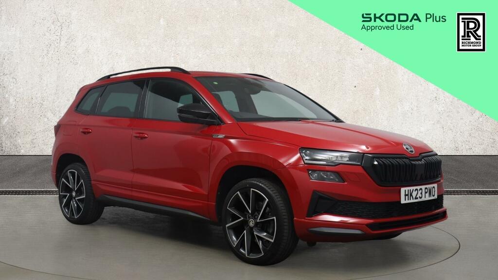 Skoda Karoq 1.5 Tsi Act Sportline Suv Dsg Euro 6 S Red