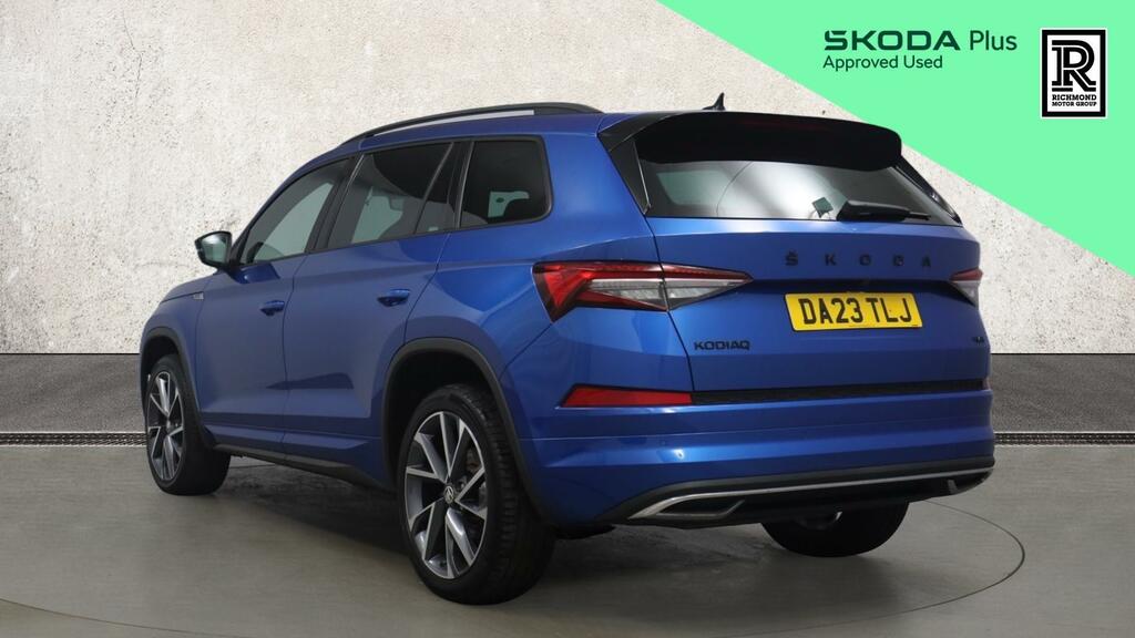 Skoda Kodiaq 2.0 Tsi Sportline Suv Dsg 4Wd Euro 6 S DA23TLJ Blue #3