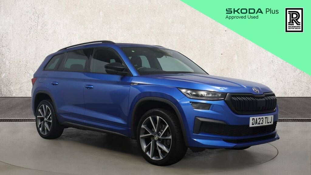 Skoda Kodiaq 2.0 Tsi Sportline Suv Dsg 4Wd Euro 6 S Blue