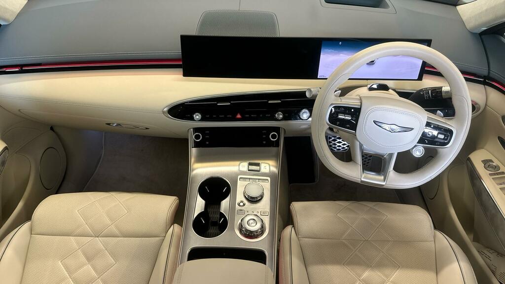Genesis GV70 84Kwh, Dual Motor Dynamic Suv White #3