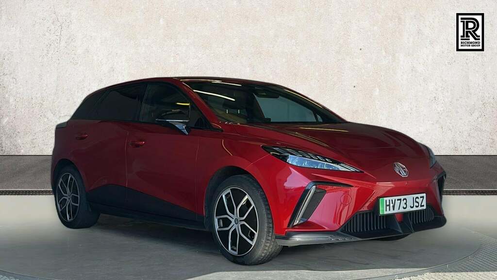 MG MG4 Trophy - Long Range 64Kwh HV73JSZ Red