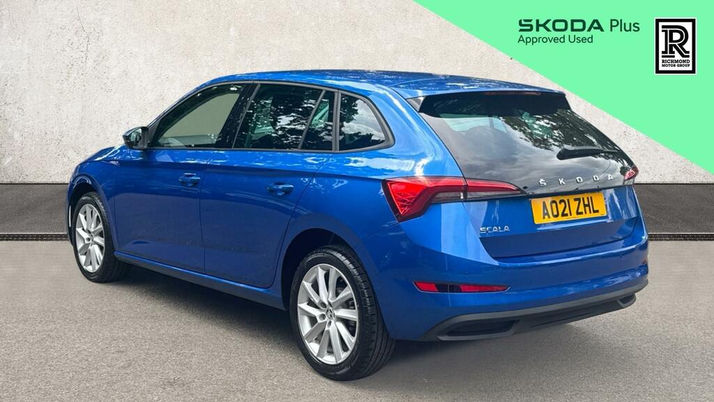 Skoda Scala 1.0 Tsi Se L Hatchback Euro 6 S Blue #3
