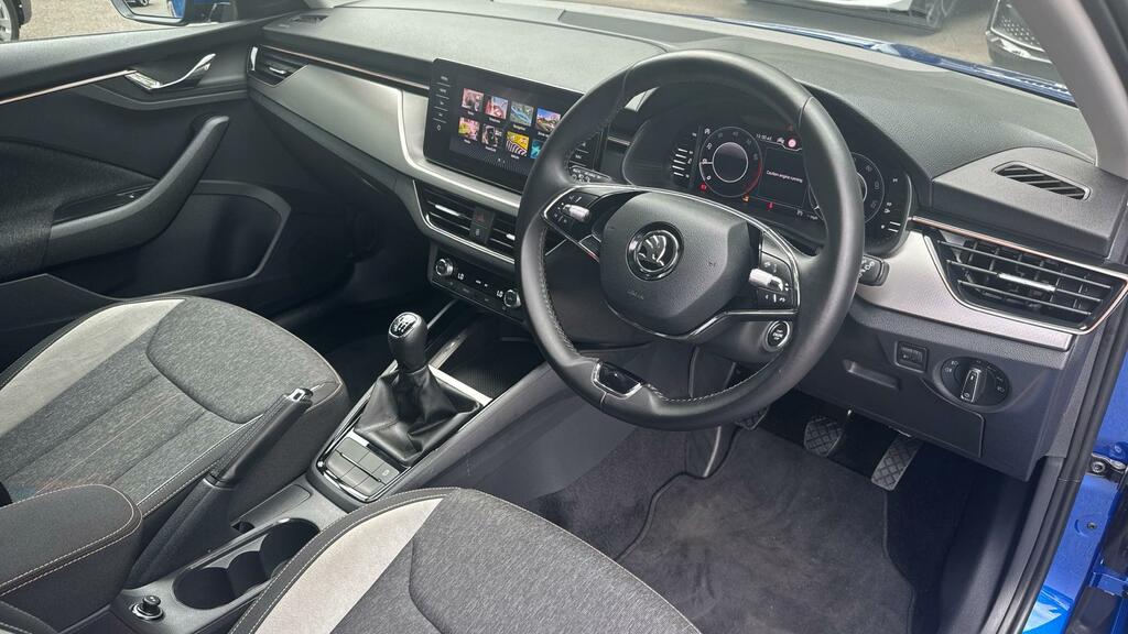 Skoda Scala 1.0 Tsi Se L Hatchback Euro 6 S Blue #6