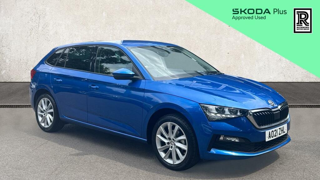 Skoda Scala 1.0 Tsi Se L Hatchback Euro 6 S Blue
