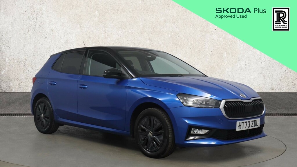 Skoda Fabia 1.0 Tsi Colour Edition Hatchback Dsg Eu Blue