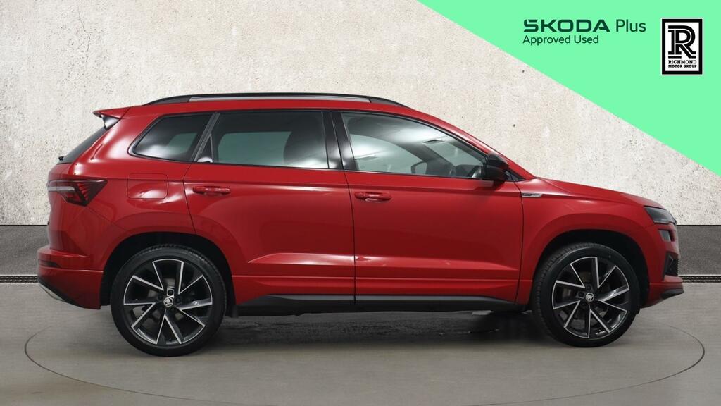 Skoda Karoq 2.0 Tsi Sportline Suv Dsg 4Wd Euro 6 S FL23UZB Red #4