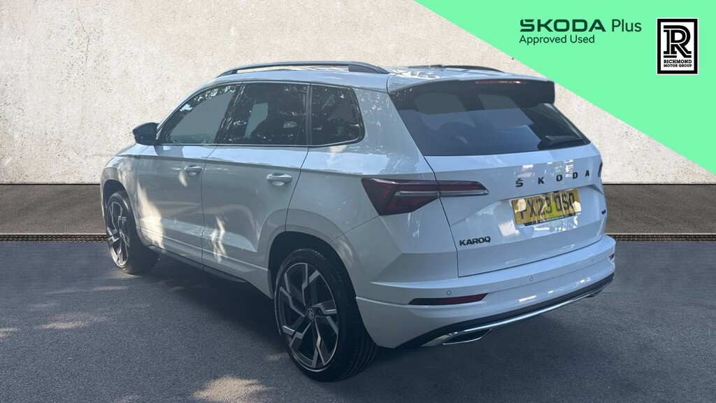 Skoda Karoq 2.0 Tsi Sportline Suv Dsg 4Wd Euro 6 S White #3
