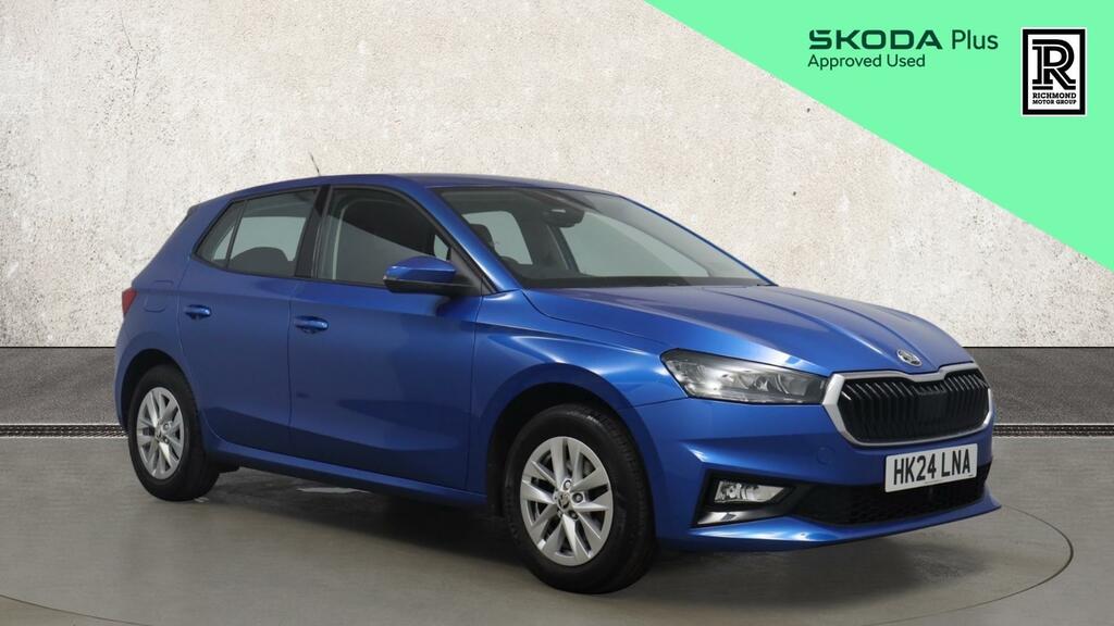 Skoda Fabia 1.0 Tsi Se Comfort Hatchback Dsg Euro 6 Blue