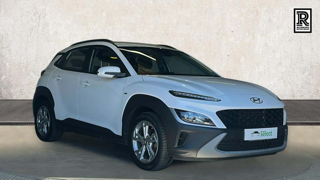 Hyundai Kona 1.0 T-gdi Mhev Se Connect Suv Hybrid Ma White