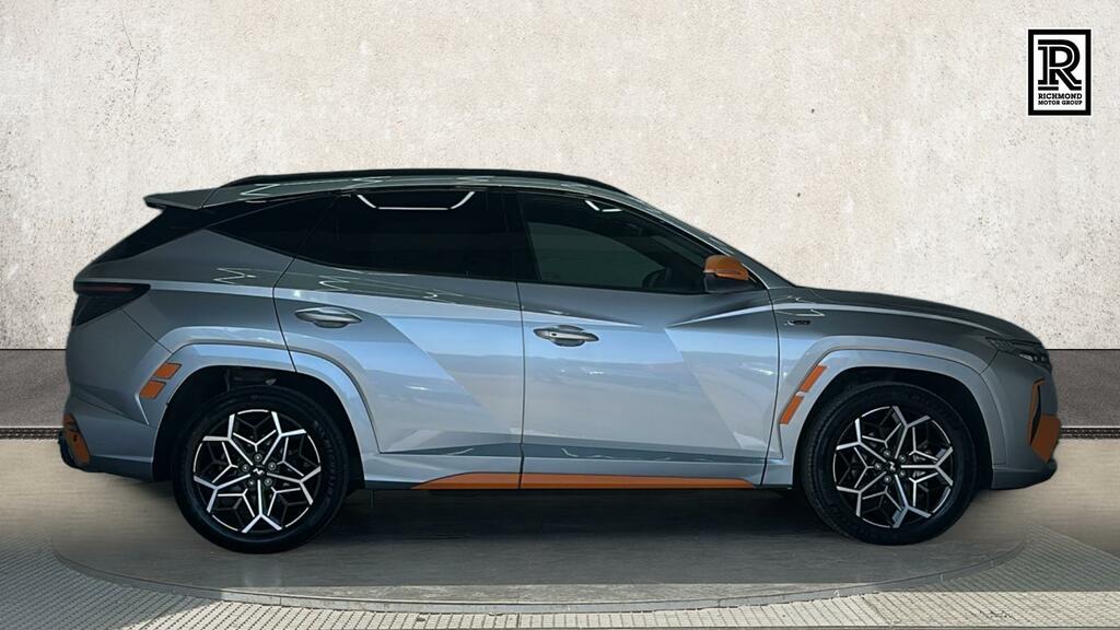 Hyundai Tucson 1.6 H T-gdi N Line S Suv Hybrid Eu FV23ZTY Silver #4
