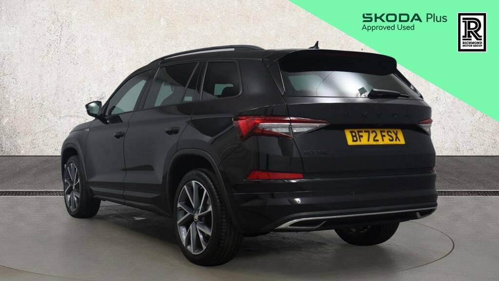 Skoda Kodiaq 1.5 Tsi Act Sportline Suv Dsg Euro 6 S BF72FSX Black #5