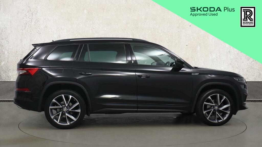 Skoda Kodiaq 1.5 Tsi Act Sportline Suv Dsg Euro 6 S BF72FSX Black #3