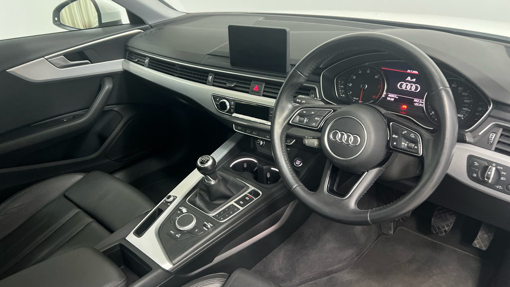 Audi A4 2.0 Tfsi 35 Sport Saloon Euro 6 SH19BPO White #6