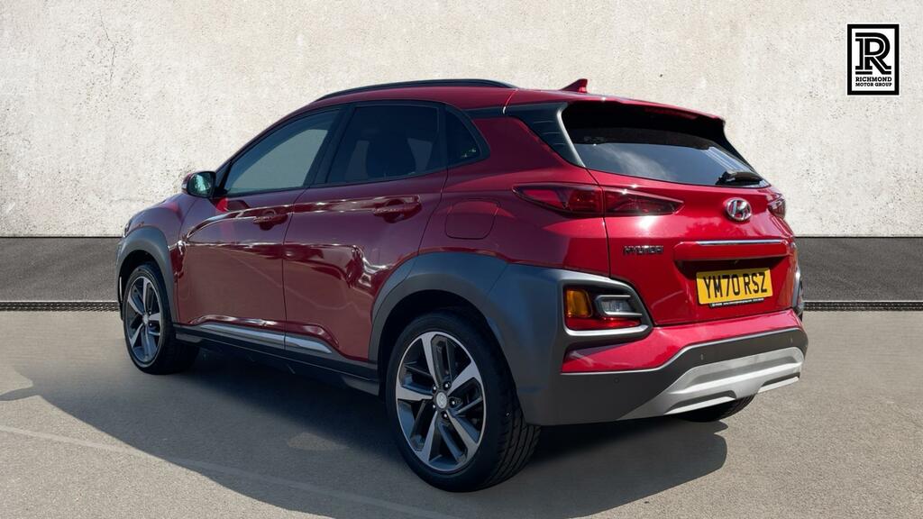 Hyundai Kona 1.0 T-gdi Premium Suv Euro 6 S YM70RSZ Red #3