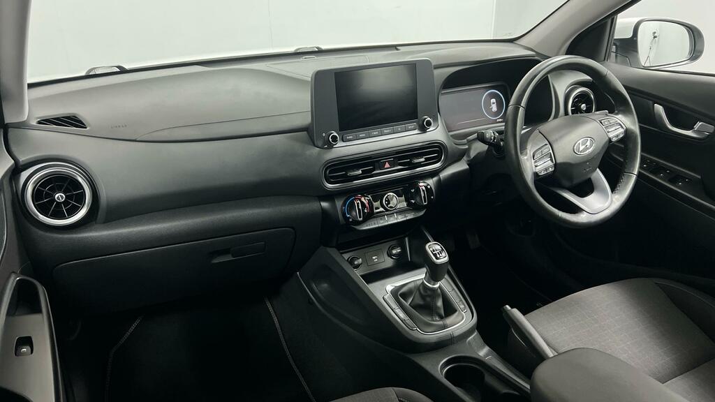 Hyundai Kona 1.0 T-gdi Mhev Se Connect Suv Hybrid Ma White #2