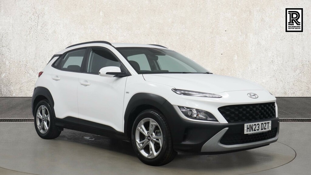 Hyundai Kona 1.0 T-gdi Mhev Se Connect Suv Hybrid Ma White