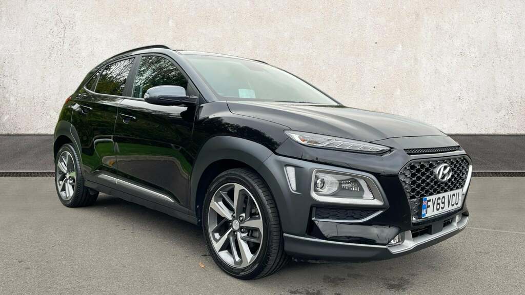 Hyundai Kona 1.6 T-gdi Premium Gt Suv Dct 4Wd Euro 6 Black