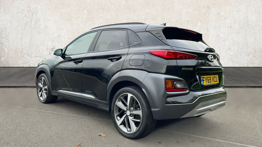 Hyundai Kona 1.6 T-gdi Premium Gt Suv Dct 4Wd Euro 6 Black #3
