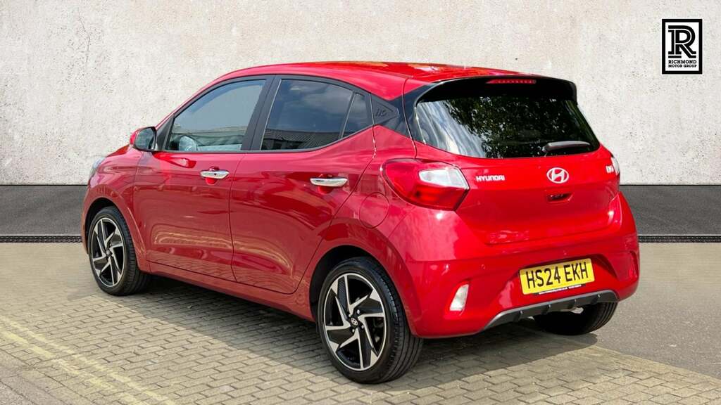Hyundai I10 1.2 Premium Hatchback Euro 6 Ss HS24EKH Red #3