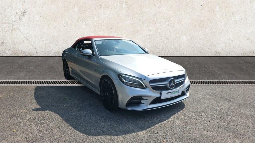Mercedes-Benz C Class 3.0 C43 V6 Amg Cabriolet G-tronic 4Mat Silver