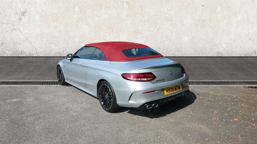 Mercedes-Benz C Class 3.0 C43 V6 Amg Cabriolet G-tronic 4Mat Silver #3