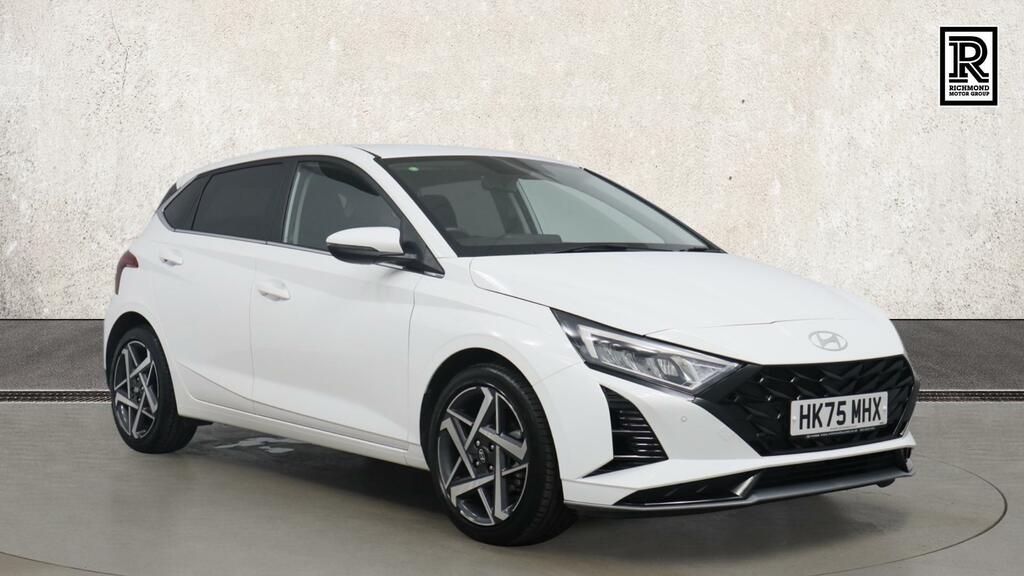 Hyundai I20 1.0 T-gdi Premium Hatchback Dct Euro 6 HK75MHX White