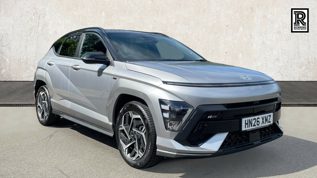 Hyundai Kona 1.6 T-gdi N Line Suv Dct Euro 6 Ss Silver