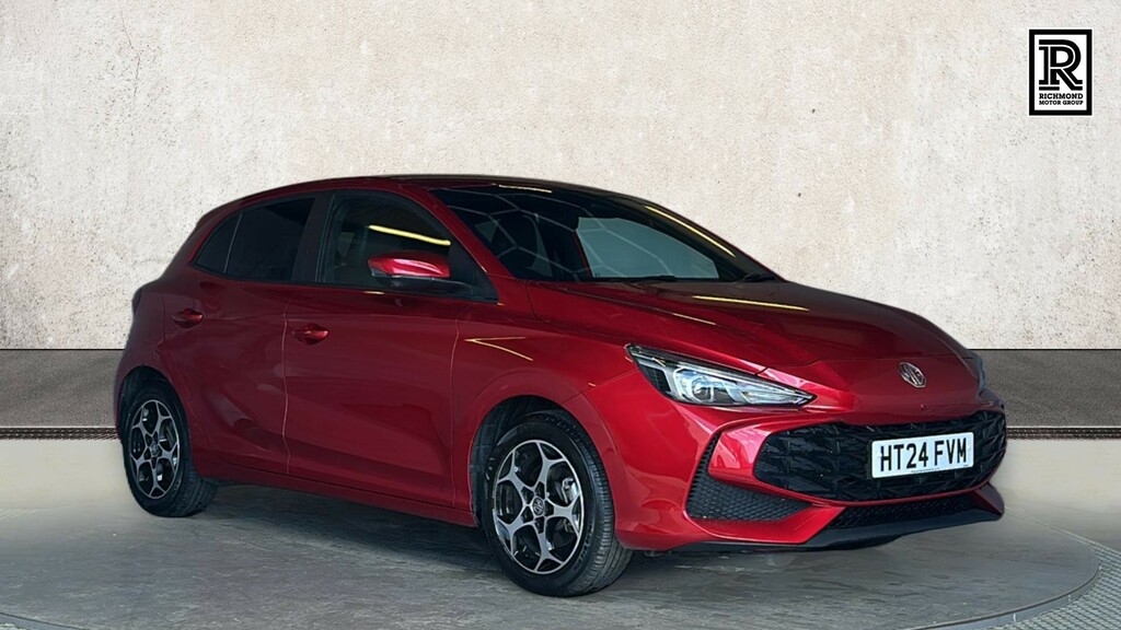 MG MG3 1.5 Hybrid Trophy Hatchback Hybrid Aut Red