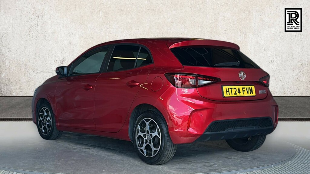 MG MG3 1.5 Hybrid Trophy Hatchback Hybrid Aut Red #3