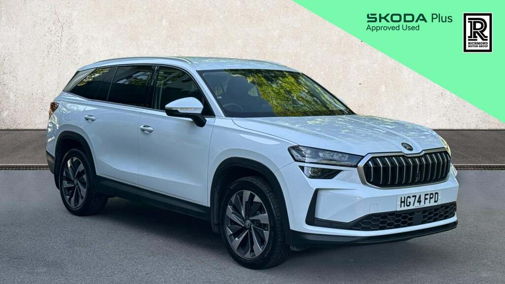 Skoda Kodiaq 1.5 Tsi E-tec Mhev Se L Suv Hybrid Dsg White