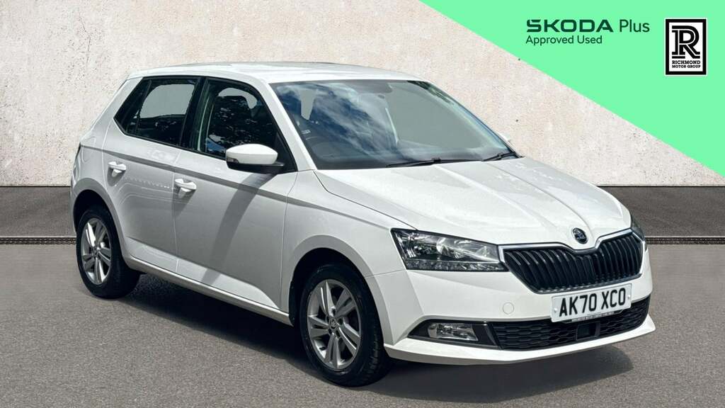 Skoda Fabia 1.0 Tsi Se Hatchback Dsg Euro 6 Ss White