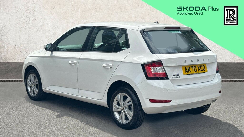 Skoda Fabia 1.0 Tsi Se Hatchback Dsg Euro 6 Ss White #3