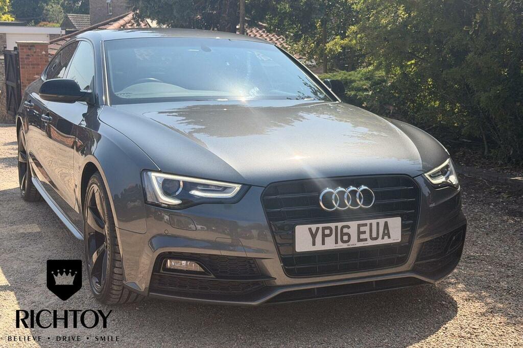 Audi A5 2.0 Tdi Black Edition Plus Sportback Multitronic E Grey