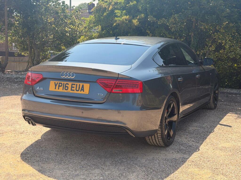 Audi A5 2.0 Tdi Black Edition Plus Sportback Multitronic E YP16EUA Grey #2