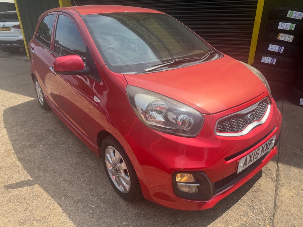 Kia Picanto 1.0 Vr7 Red #5