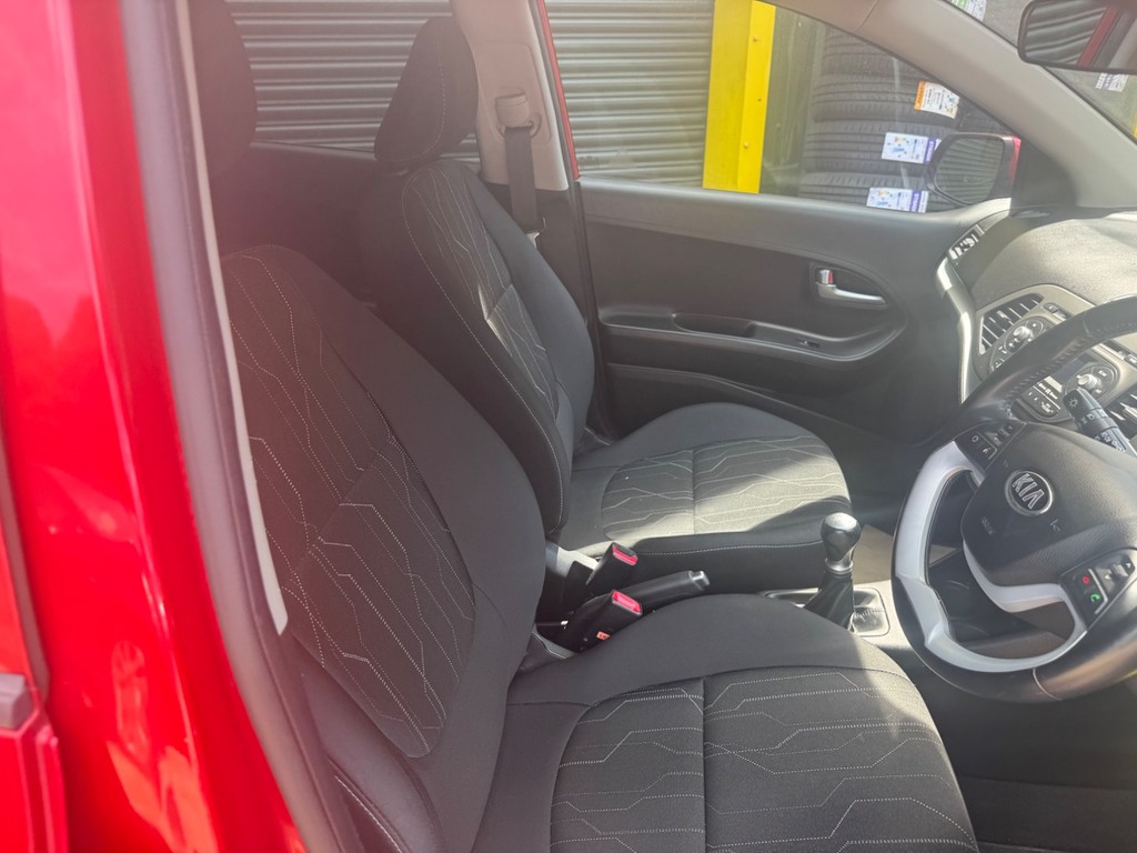 Kia Picanto 2015 1.0 2 Hatchback Euro 6 65 White #9