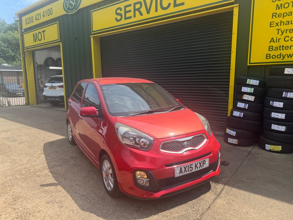 Kia Picanto 1.0 Vr7 Red #4