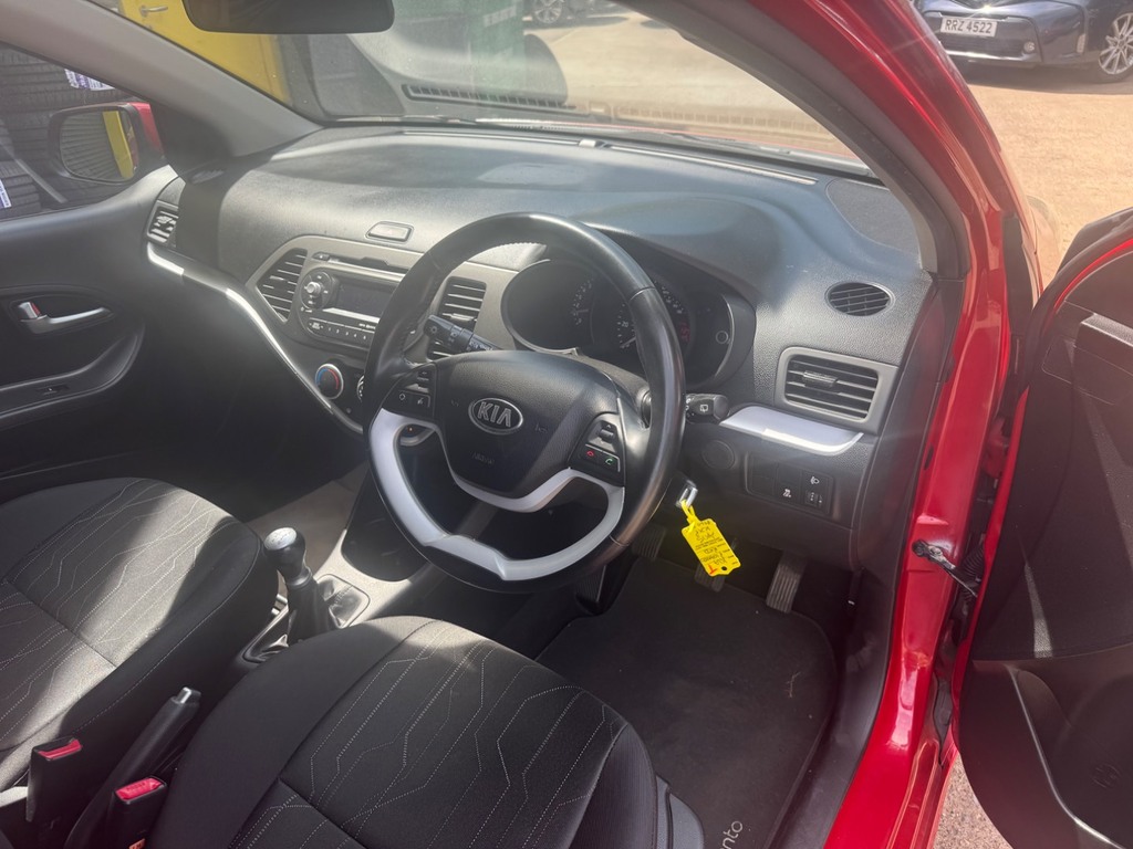 Kia Picanto 1.0 Vr7 Red #6