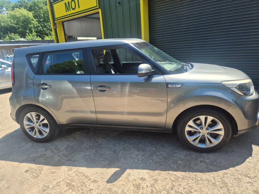 Kia Soul 1.6 Gdi Connect Silver #4