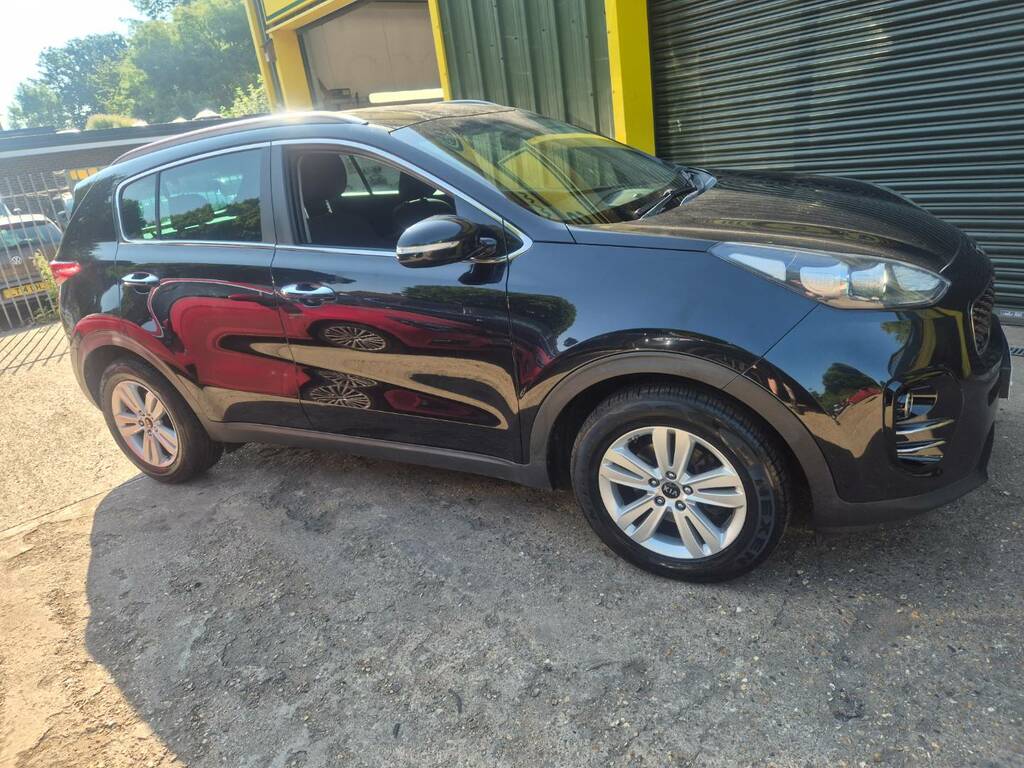 Kia Sportage 1.7 Crdi Isg 2 Black #4