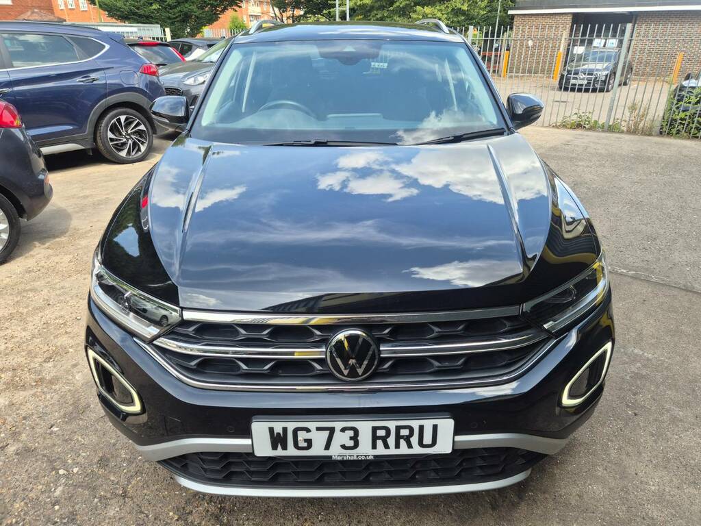 Volkswagen T-Roc 1.5 Tsi Style Dsg WG73RRU Black #2