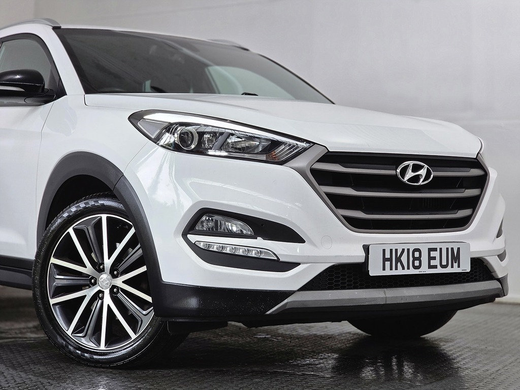 Hyundai Tucson Crdi Blue Drive Go Se White #6