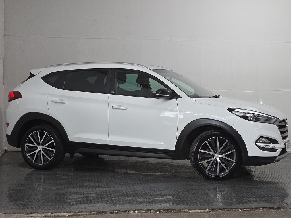 Hyundai Tucson Crdi Blue Drive Go Se White #4