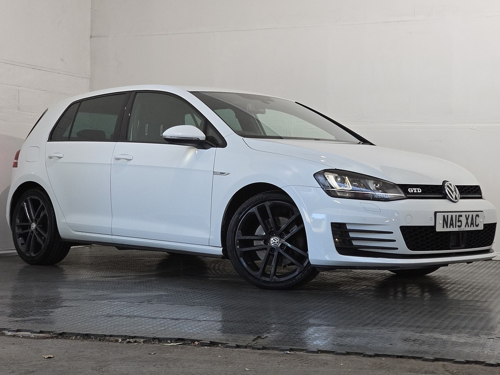 Volkswagen Golf Tdi Bluemotion Tech Gtd White #4